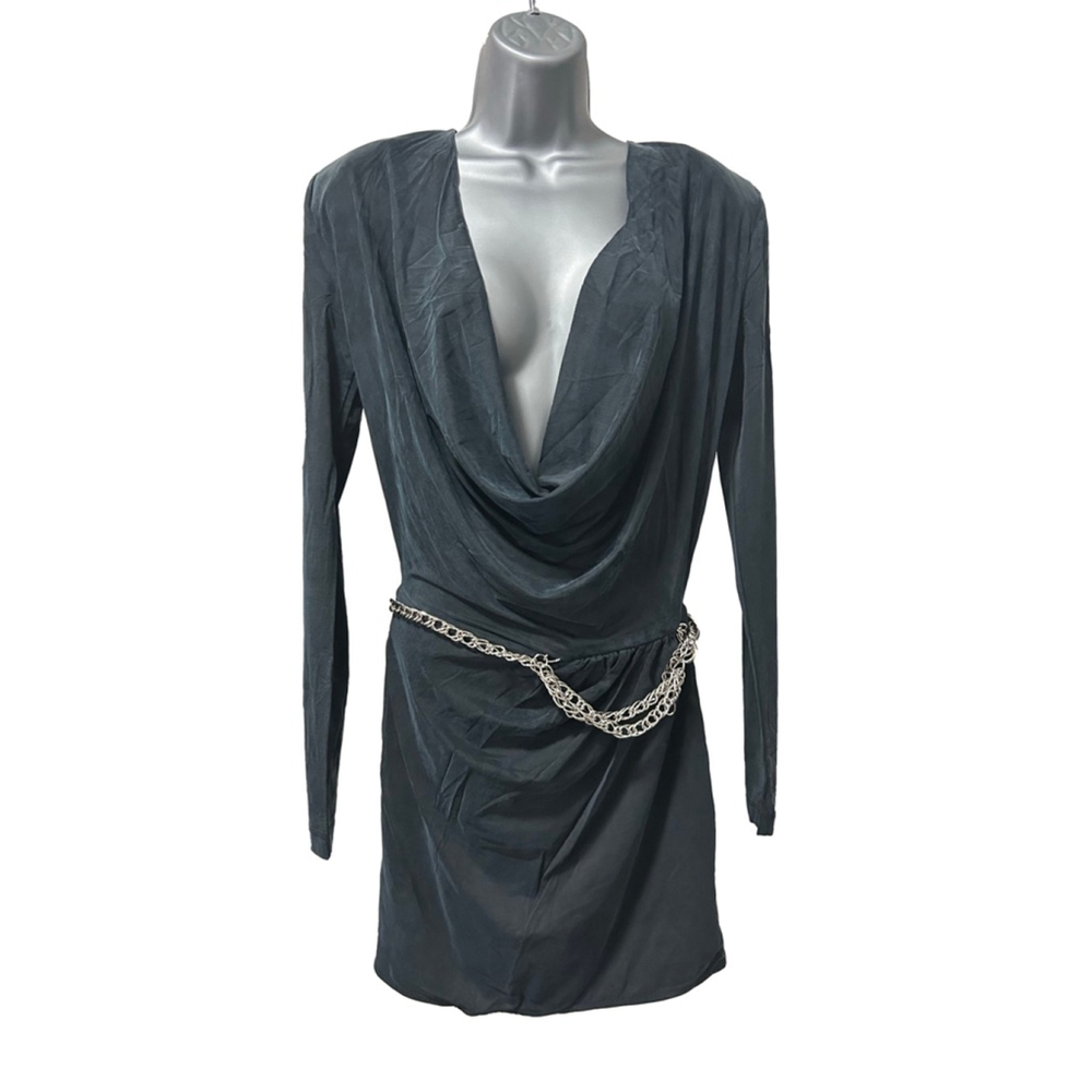 NWT Gauge81 ORSA DRESS SELF in black size Large retails $655